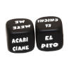 Diablo picante 2 dados acción y parte del cuerpo - 2