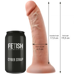 Fetish submissive cyber strap - arnes con dildo control remoto tecnologia watchme m