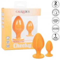 Calex cheeky plugs anales naranja