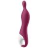 Satisfyer A-Mazing 1 berry de lado