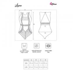 Livco corsetti fashion - lixpen lc 90612 body negro