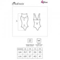 Livco corsetti fashion - mudienin lc 90654 body negro