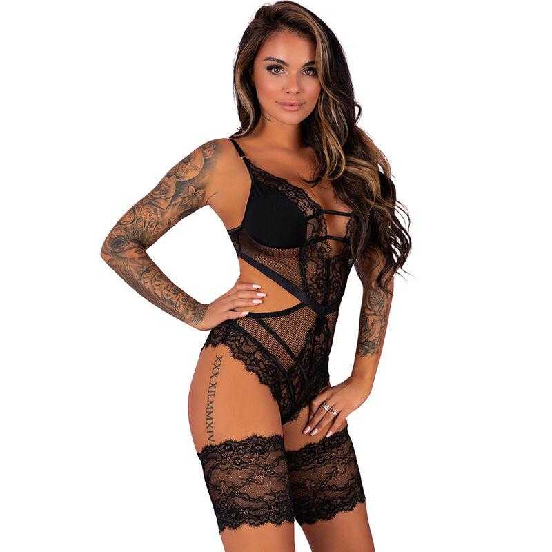 Livco corsetti fashion - hawain lc 90665 body negro