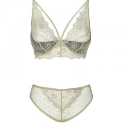 Livco corsetti fashion - pine lc 90667 sujetador + panty khaki