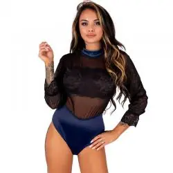 Livco corsetti fashion - drimina lc90690 body azul marino
