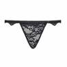 Tanga de encaje del conjunto Livco Corsetti Belita, sobre fondo blanco