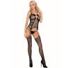 Livco corsetti fashion - raphaela lc 17316 bodystocking negro talla única - 1
