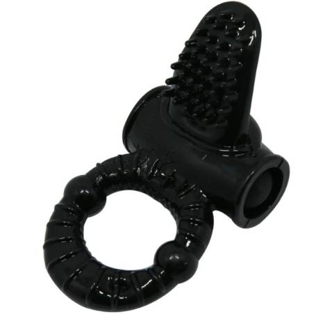 Sweet ring anillo vibrador con rabbit texturado - 1