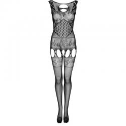 Livco corsetti fashion - ambroise lc 17352 bodystocking crotchless negro talla única