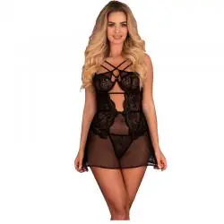 Livco corsetti fashion - baririn lc 90633 falda + panty negro