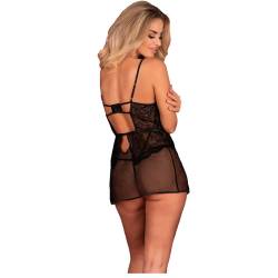 Livco corsetti fashion - baririn lc 90633 falda + panty negro -  - 7