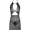 Livco corsetti fashion - malviami lc 90625 falda + panty negro - 3