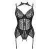 Corsé de encaje Livco Corsetti Giellandra, sin modelo, de frente