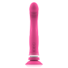 Intense Michelangelo vibrador con ventosa en rosa, de frente