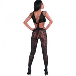 Livco corsetti fashion - bodystocking tubiana negro talla única