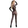 Bodystocking de manga larga Livco Corsetti Abra, modelo de espaldas