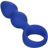 Admiral sonda anal con relieves azul, detalle de la anilla