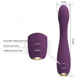 Pretty love - hector vibrador electroshock por control por app lila