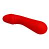 Pretty love - cetus vibrador recargable rojo - 4