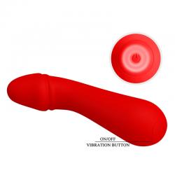 Pretty love - cetus vibrador recargable rojo