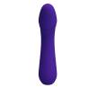 Vibrador recargable Pretty Love Cetus violeta oscuro, de frente