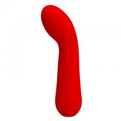 Pretty love - faun vibrador recargable rojo