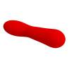 Pretty love - faun vibrador recargable rojo - 4