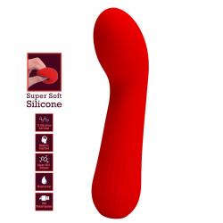 Pretty love - faun vibrador recargable rojo