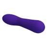 Pretty love - faun vibrador recargable lila - 4