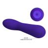 Pretty love - faun vibrador recargable lila - 6