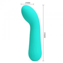 Pretty love - faun vibrador recargable verde agua