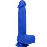 Admiral - captain dildo realistico vibrador azul - 1