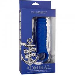 Admiral - beaded funda pene silicona líquida azul