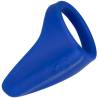 Masajeador de perineo vibrador Admiral con anillo, azul, vista lateral