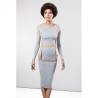 Bijoux Indiscrets MAZE Arrow Dress marrón, vista completa