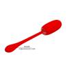 Pretty love - julius huevo vibrador impermeble & recargable rojo - 7