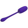 Pretty love - julius huevo vibrador impermeble & recargable lila - 2