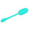 Pretty love - julius huevo vibrador impermeble & recargable verde agua - 5