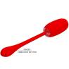 Pretty love - kirk huevo vibrador recargable rojo - 7