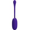 Pretty love - kirk huevo vibrador recargable lila - 1