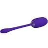 Pretty love - kirk huevo vibrador recargable lila - 5
