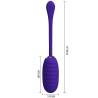Pretty love - kirk huevo vibrador recargable lila - 6