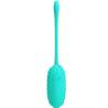 Pretty love - kirk huevo vibrador recargable verde agua - 2