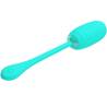 Pretty love - kirk huevo vibrador recargable verde agua - 3