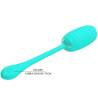 Pretty love - kirk huevo vibrador recargable verde agua - 7