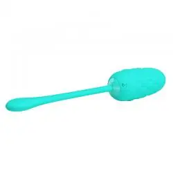 Pretty love - huevo vibrador con textura marina recargable verde agua Pretty love - huevo vibrador con textura marina recargable verde agua
