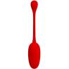 Pretty Love Knucker rojo visto de frente