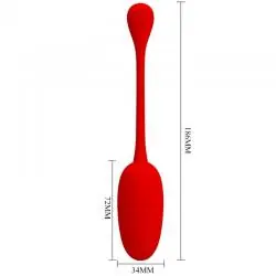 Pretty love - knucker huevo vibrador recargable rojo Pretty love - knucker huevo vibrador recargable rojo