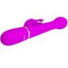 Pretty love - dejon vibrador rabbit 3 en 1 multifunción violeta - 6
