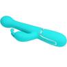 Pretty love - dejon vibrador rabbit 3 en 1 multifunción verde agua - 3